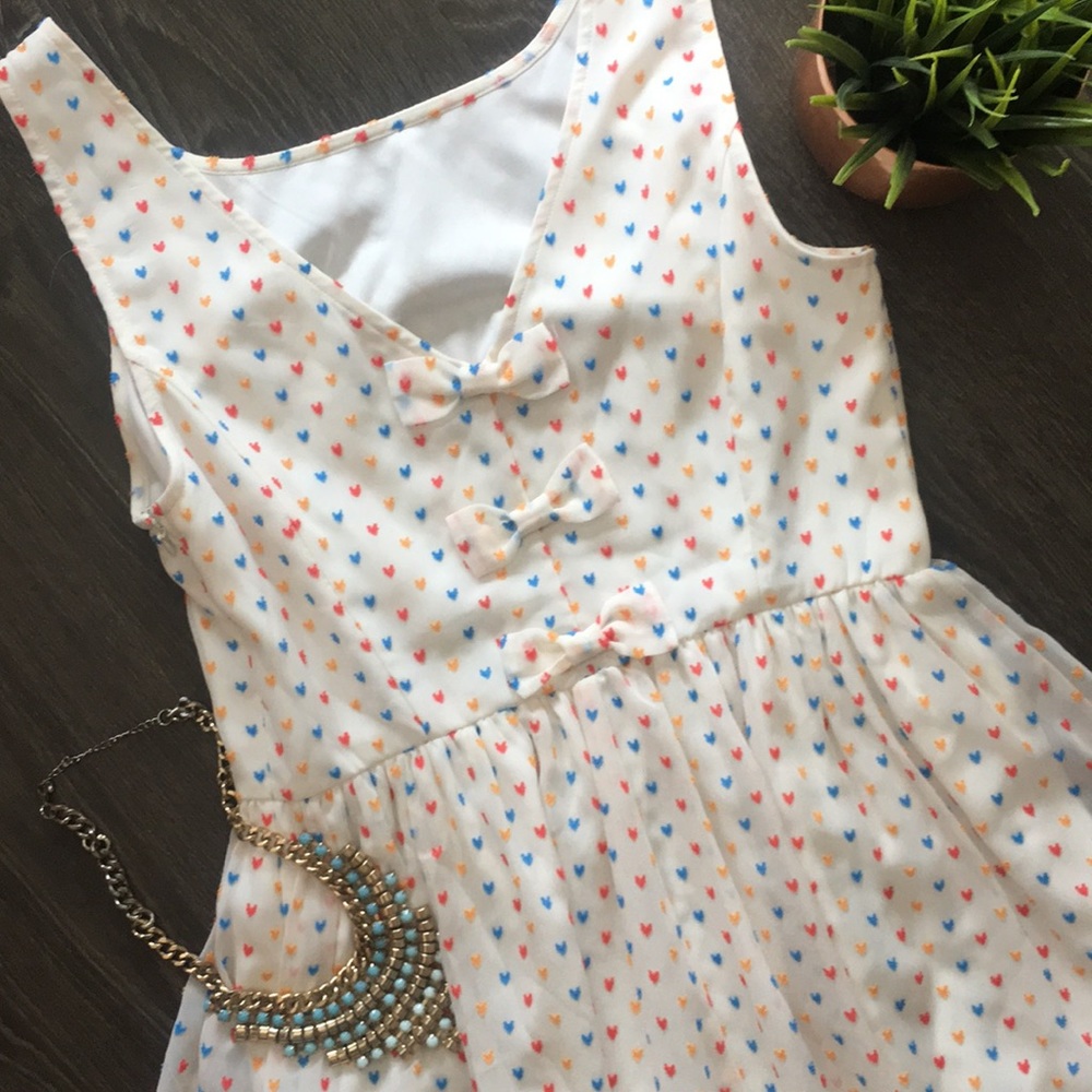 Bow Backed Lauren Conrad Minnie Mouse Dress - 12